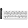 Clavier de jeu à commutateur magnétique à effet Hall Mchose Ace 68 (blanc, disposition américaine, magnétique Ice Rhino, 60 %, RVB, échange à chaud, USB-C, capteur à effet Hall)