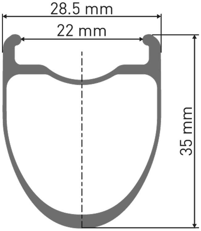 Roue avant DT Swiss CRC 1400 Spline® 28