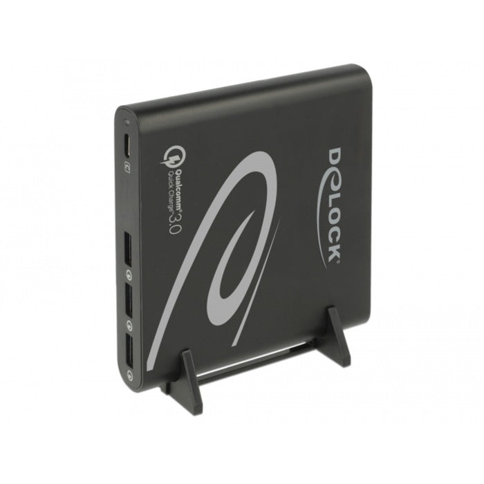 Dellock USB Charger 1x USB Type-C + 3x USB Type-A
