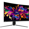 Moniteur de jeu incurvé MSI MPG 321curx QD-OLED 31,5 4K UHD (noir, 2x HDMI, Display Port, 2x USB-A, USB-B, USB-C, 240 Hz)