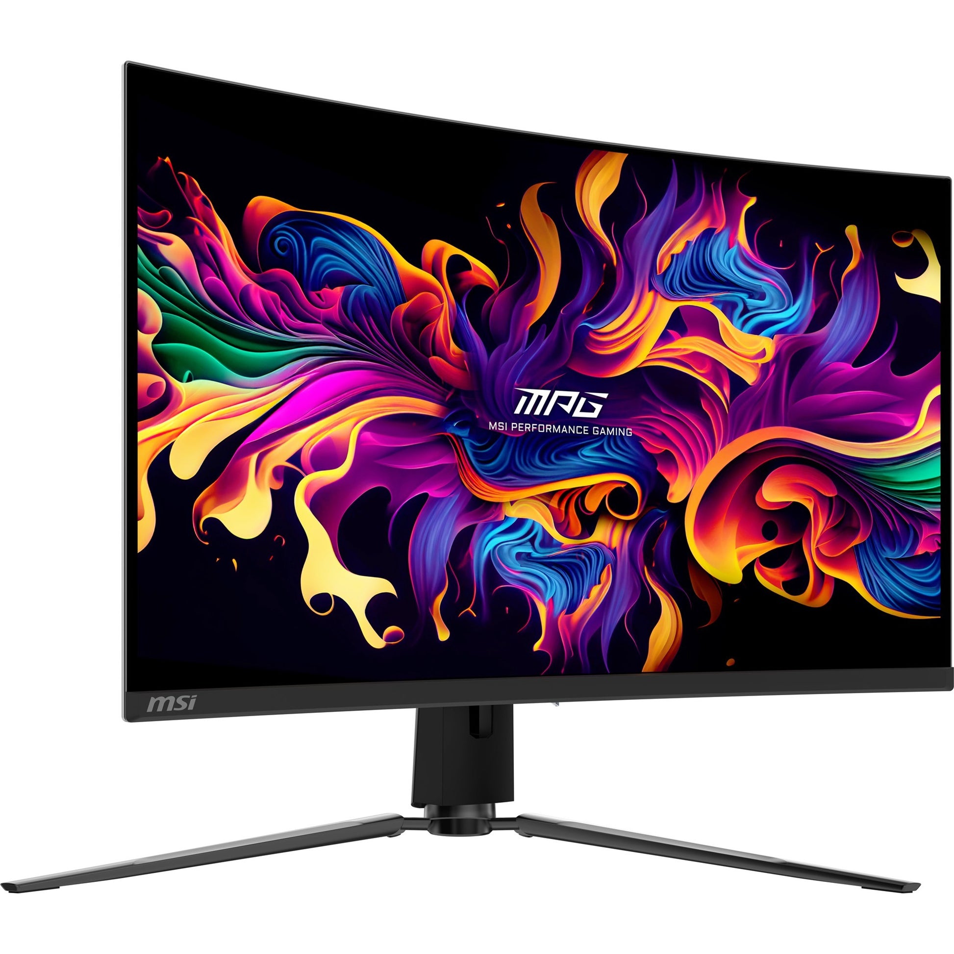 Moniteur de jeu incurvé MSI MPG 321curx QD-OLED 31,5 4K UHD (noir, 2x HDMI, Display Port, 2x USB-A, USB-B, USB-C, 240 Hz)