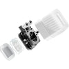 Soyez silencieux! Boucle légère 360 ​​mm argb blanc