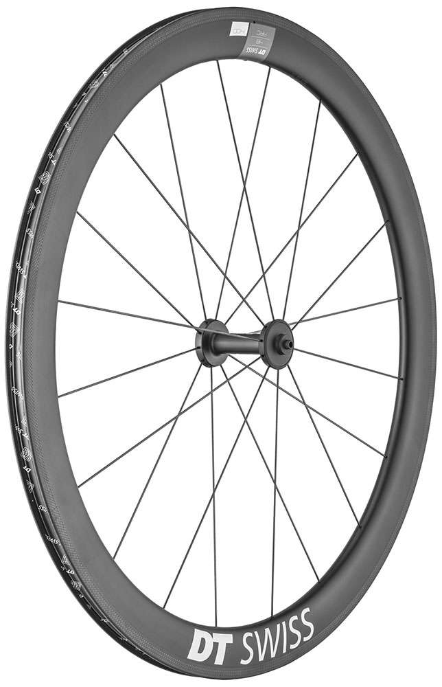 Roue avant DT Swiss Arc 1400 Dicut® en carbone