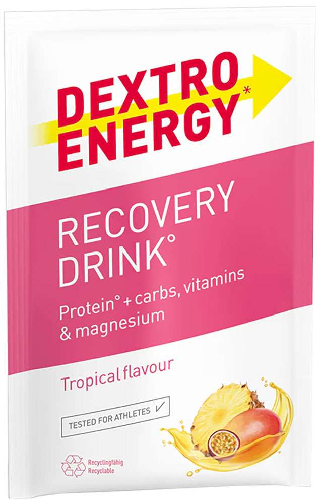 Boisson de récupération énergétique Dextro tropicale 44,5g