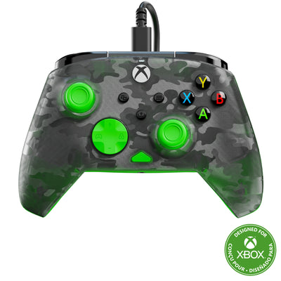 Manette filaire Turtle Beach Rematch Core (noir vert, Xbox Series X|S, Xbox One, PC)