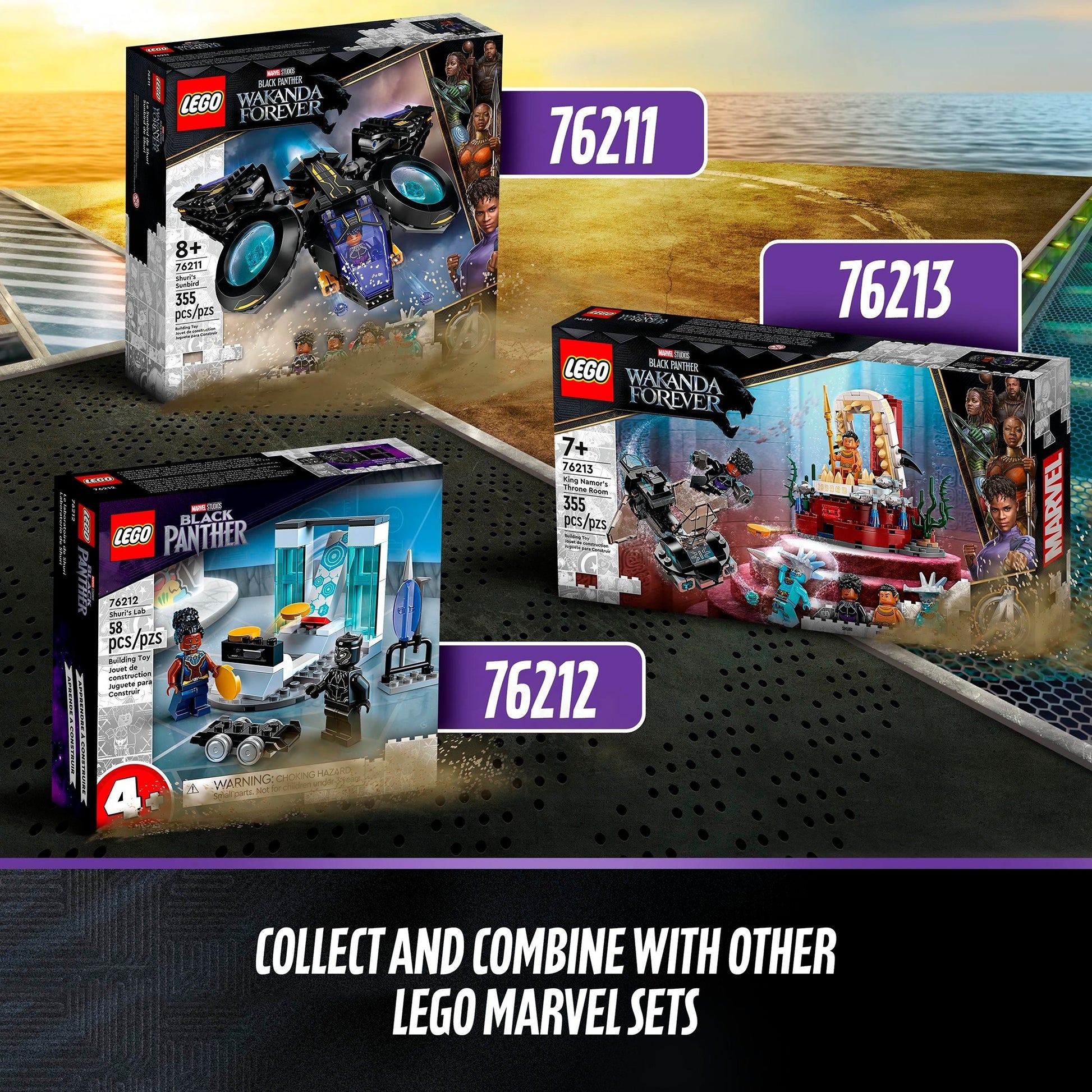 LEGO LEGO Super Heroes 76211 Shuri's Sunbird