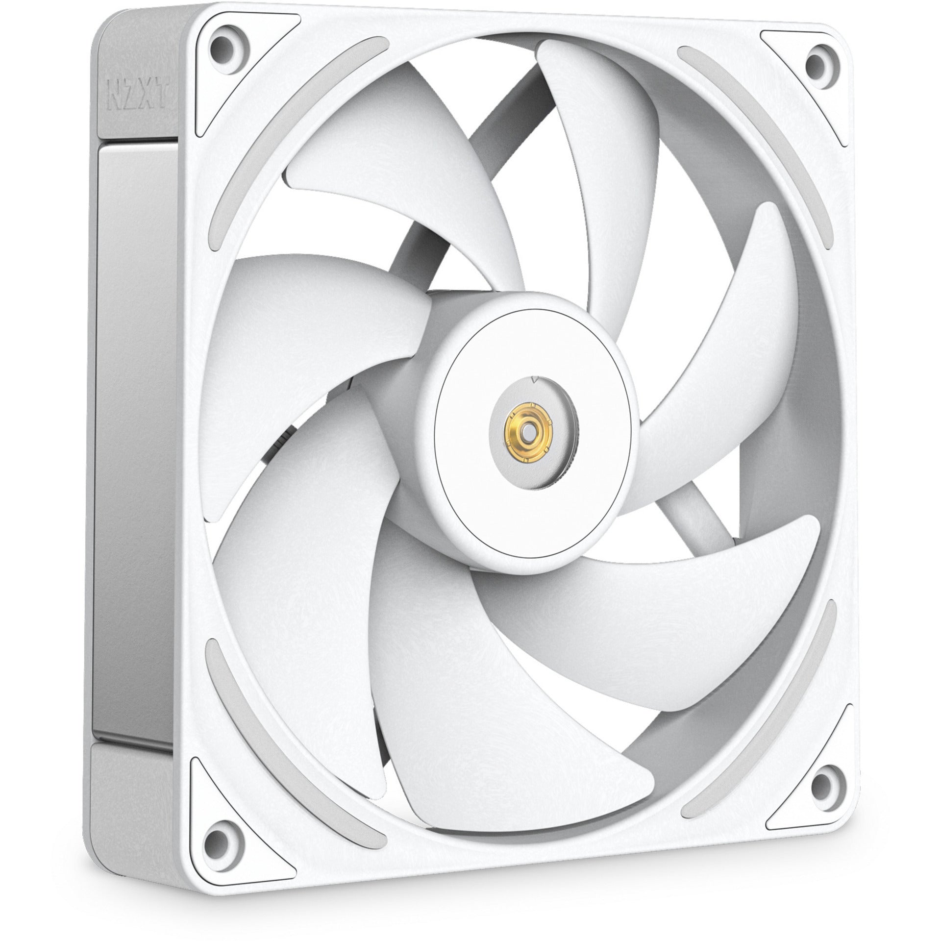 Nzxt f140x ventilateur de boîtier rgb (blanc, 140 x 140 x 30 mm, pwm)