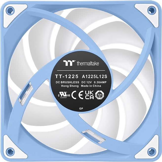 Thermaltake ct120 ex reverse argb sync ventilateur de refroidissement PC hortensia bleu (pack de 3 ventilateurs) ventilateurs de boîtier (bleu clair, 3 pièces, 120 x 120 x 25 mm, pwm)