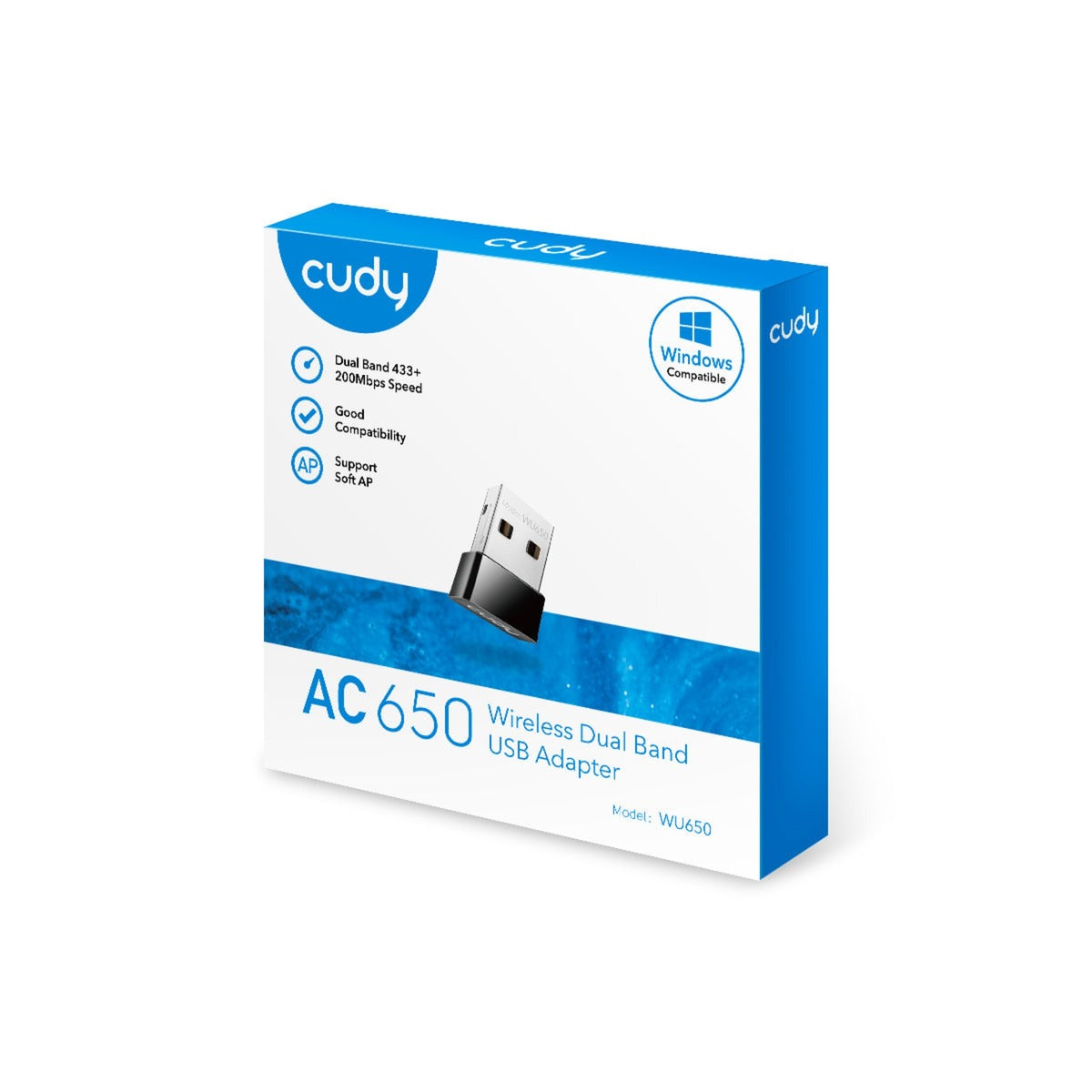 Cudy AC650 Adaptateur USB à double bande sans fil CUDY AC650