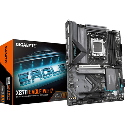 Gigabyte x870 Eagle WiFi7, ATX, AMD AM5, 4x DIMM DDR5, double USB4 Type-C, 2,5 GBE, Wi-Fi7