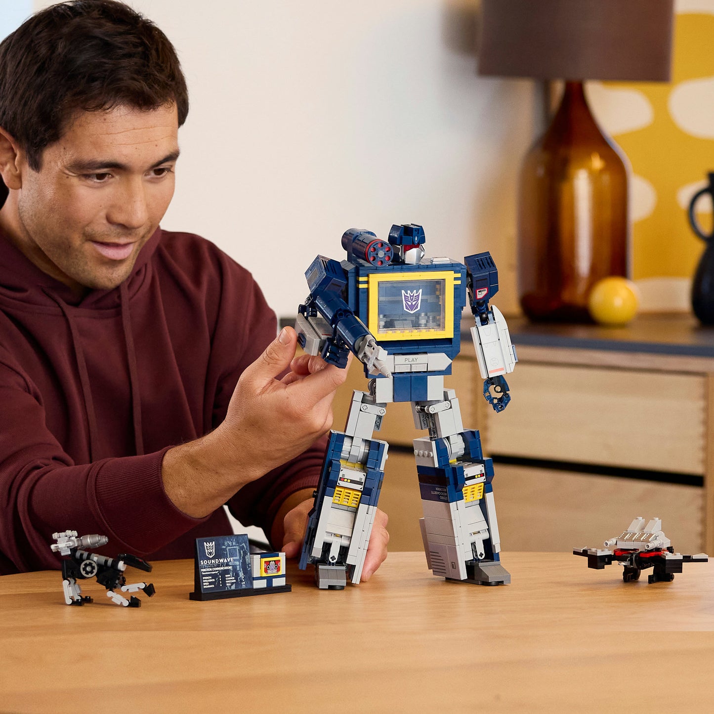 Icônes Lego 10358 transformateurs onde sonore