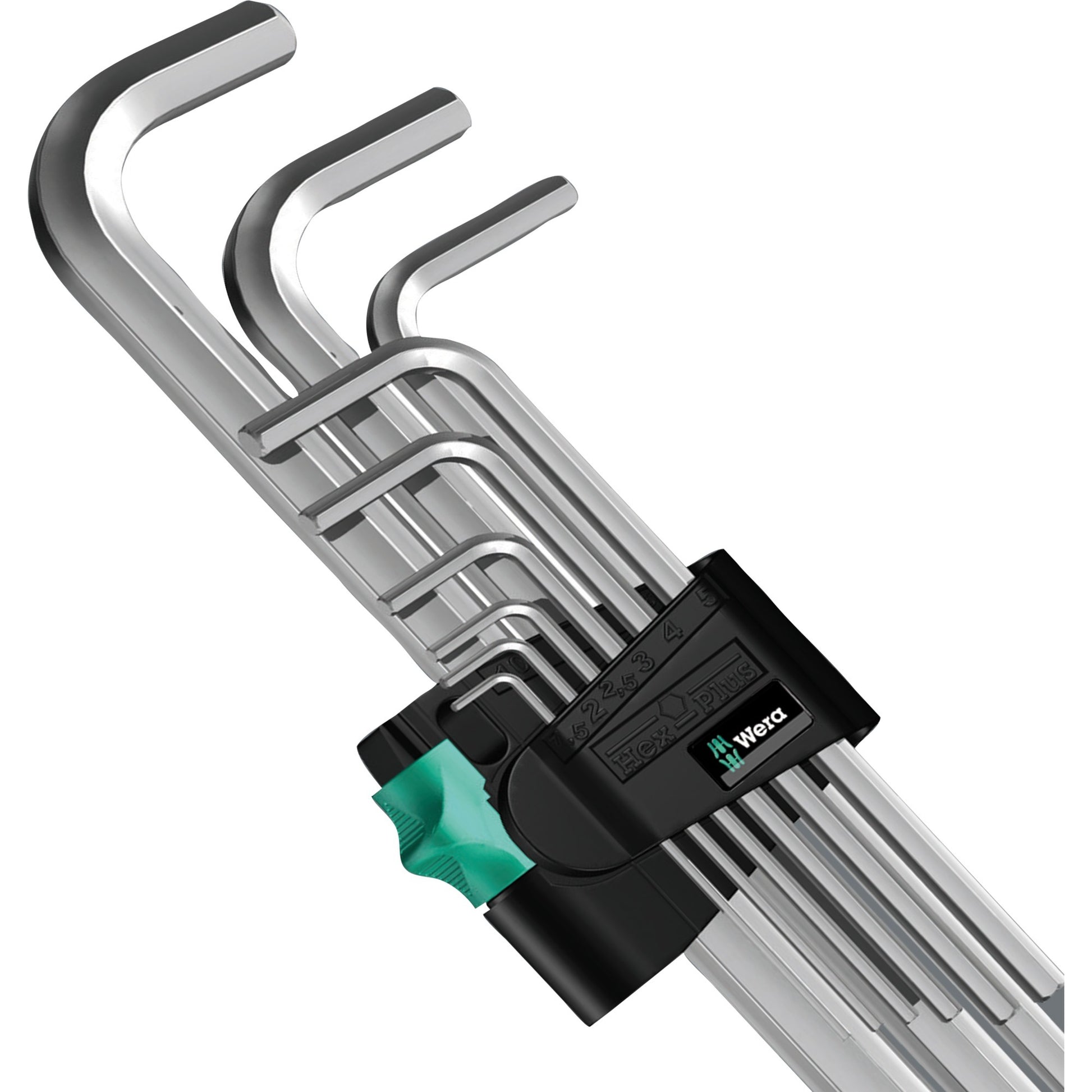Wera Zuss Keys Set 950 9 hex-et plus 4