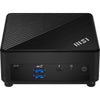 Msi cubi 5 12m-406beu barebone (noir | core i5-1235u | graphiques uhd)