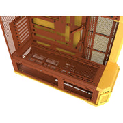 Boîtier grande tour Thermaltake view 600 tg caramel au beurre (jaune | 2x USB-A | 1x USB-C | verre trempé) - afbeelding 18