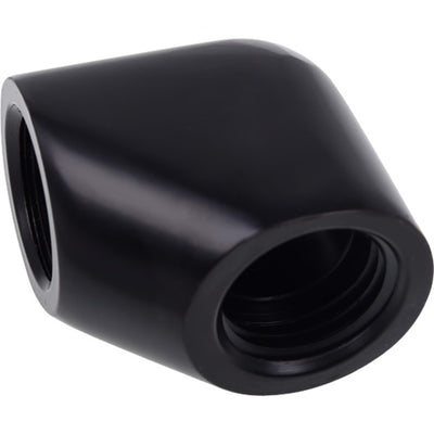 Connexion de connecteur en L eiszapfen Alphacool (noir)