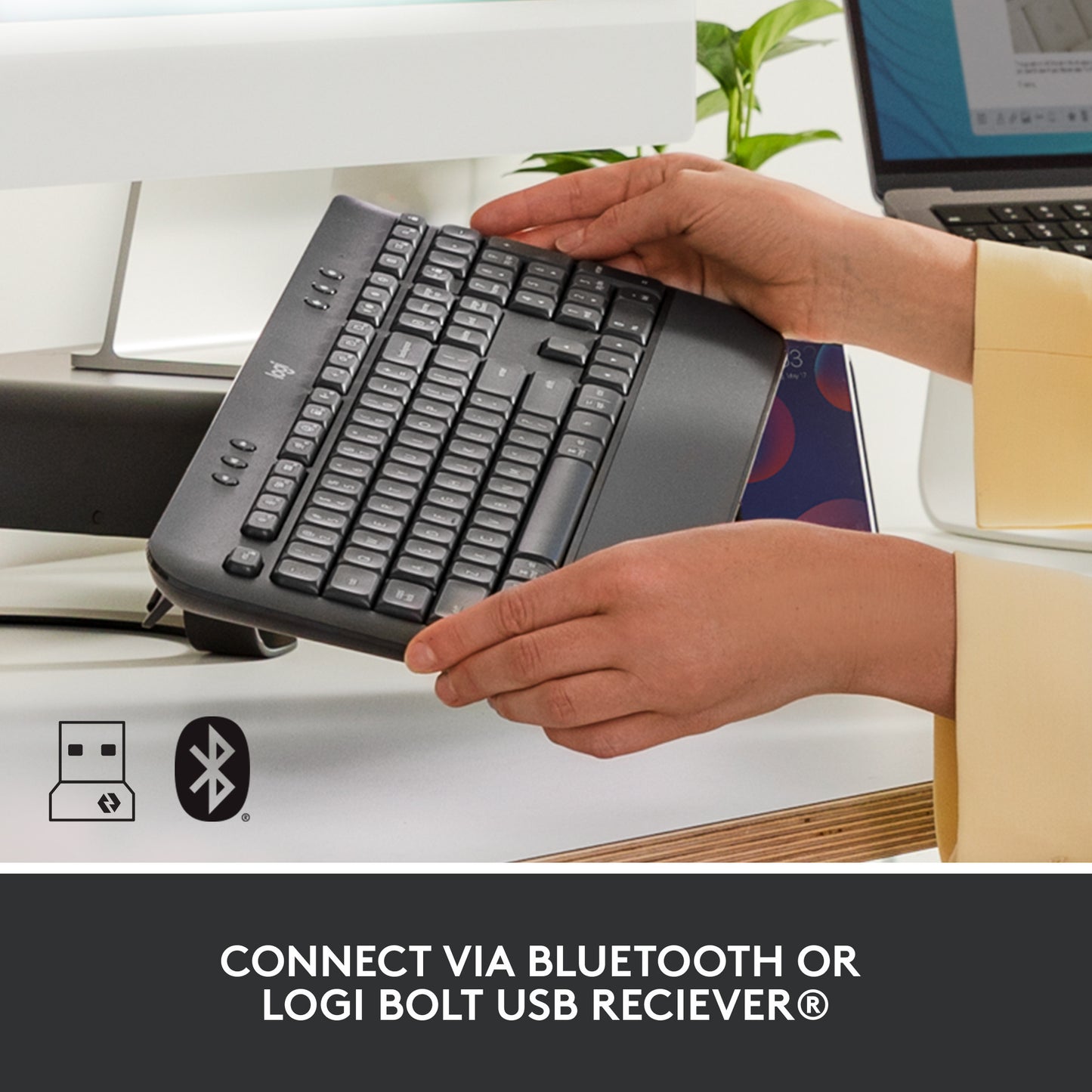 Logitech Signature K650 Wireless Comfort Keyboard (clavier sans fil confortable)