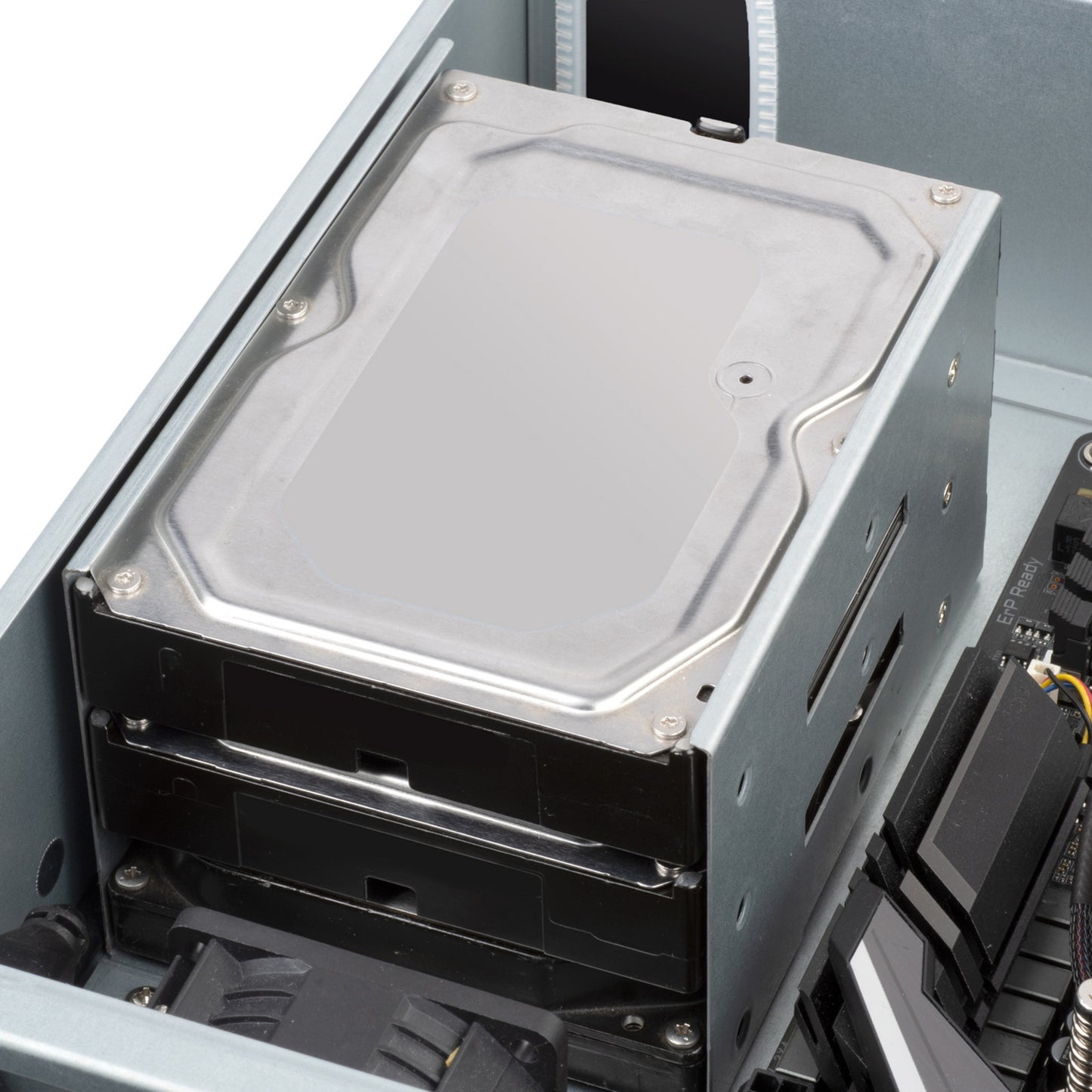 Boîtier rack Silverstone RM23-502 (gris noir)