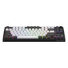 Hator skyfall pro sans fil, clavier de jeu (noir, disposition américaine, hator aurum vanille silencieux, 80 % (tkl), RVB, pbt double-shot, échange à chaud, USB-C Bluetooth 2,4 GHz)
