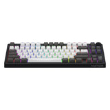Hator skyfall pro sans fil, clavier de jeu (noir, disposition américaine, hator aurum vanille silencieux, 80 % (tkl), RVB, pbt double-shot, échange à chaud, USB-C Bluetooth 2,4 GHz) - afbeelding 3