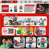 Lego Super Mario 72043 Mario et Standaard Kart - afbeelding 7