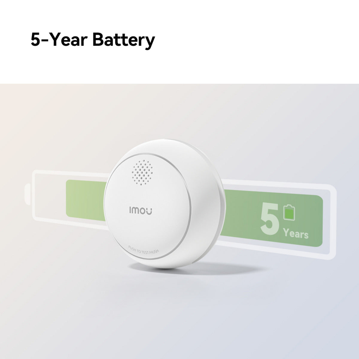 Détecteur de fumée intelligent Imou - bundle zsm1 (blanc, 3 pièces + passerelle intelligente zg2s, zigbee)