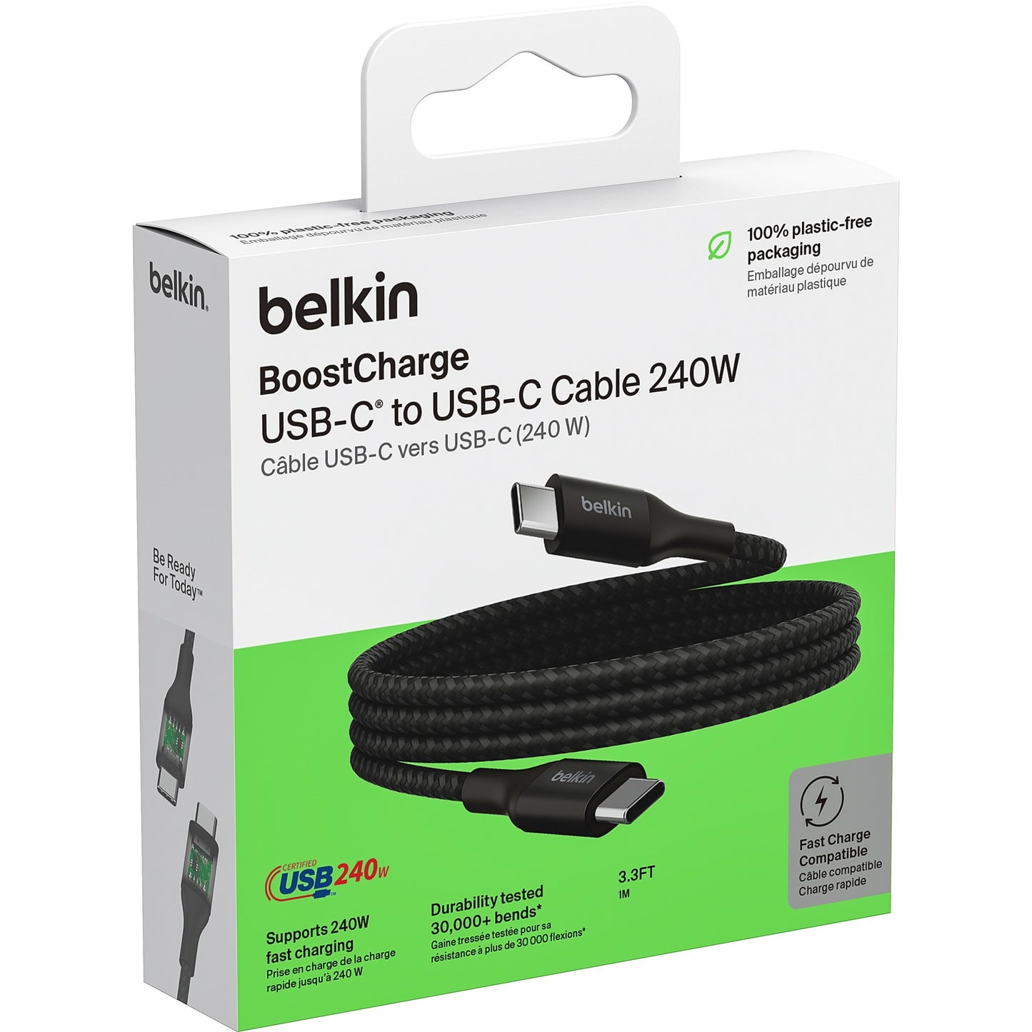 Belkin Boostcharge USB-C à USB-C Cable 240W
