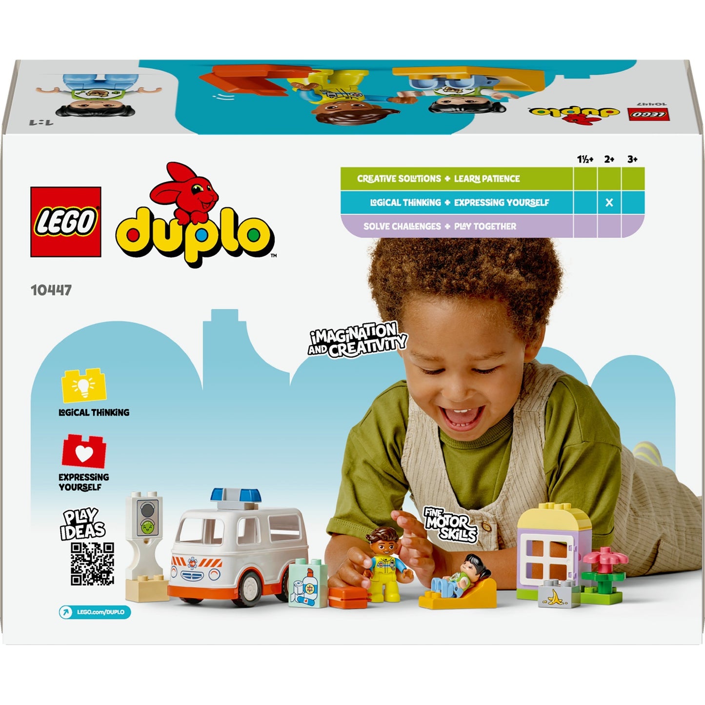 LEGO LEGO DUPLO Town 10447 Ambulance avec chauffeur