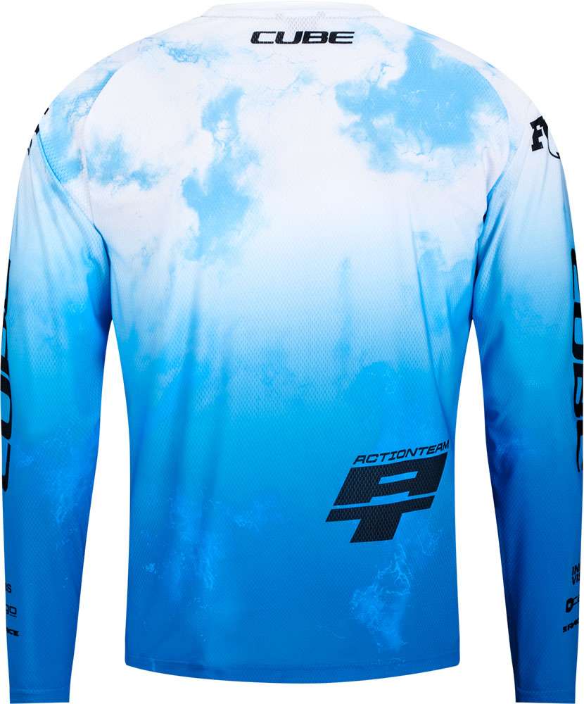 Cube x action team - maillot vtt manches longues