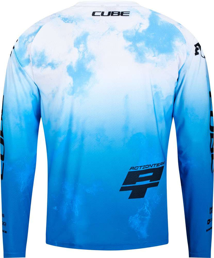 Cube x action team - maillot vtt manches longues