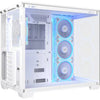 Boîtier tour midi Asus a32 plus (blanc | 2x USB-A | 1x USB-C | RVB | verre trempé)