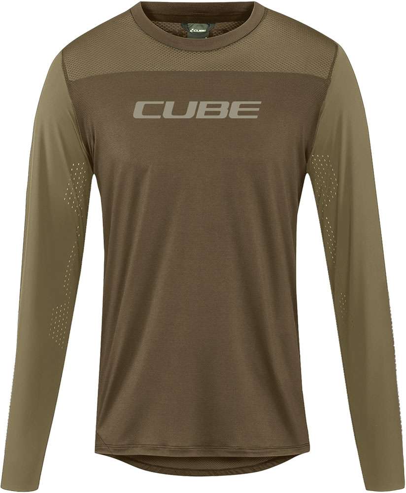 Cube col rond pro tm - maillot vtt manches longues