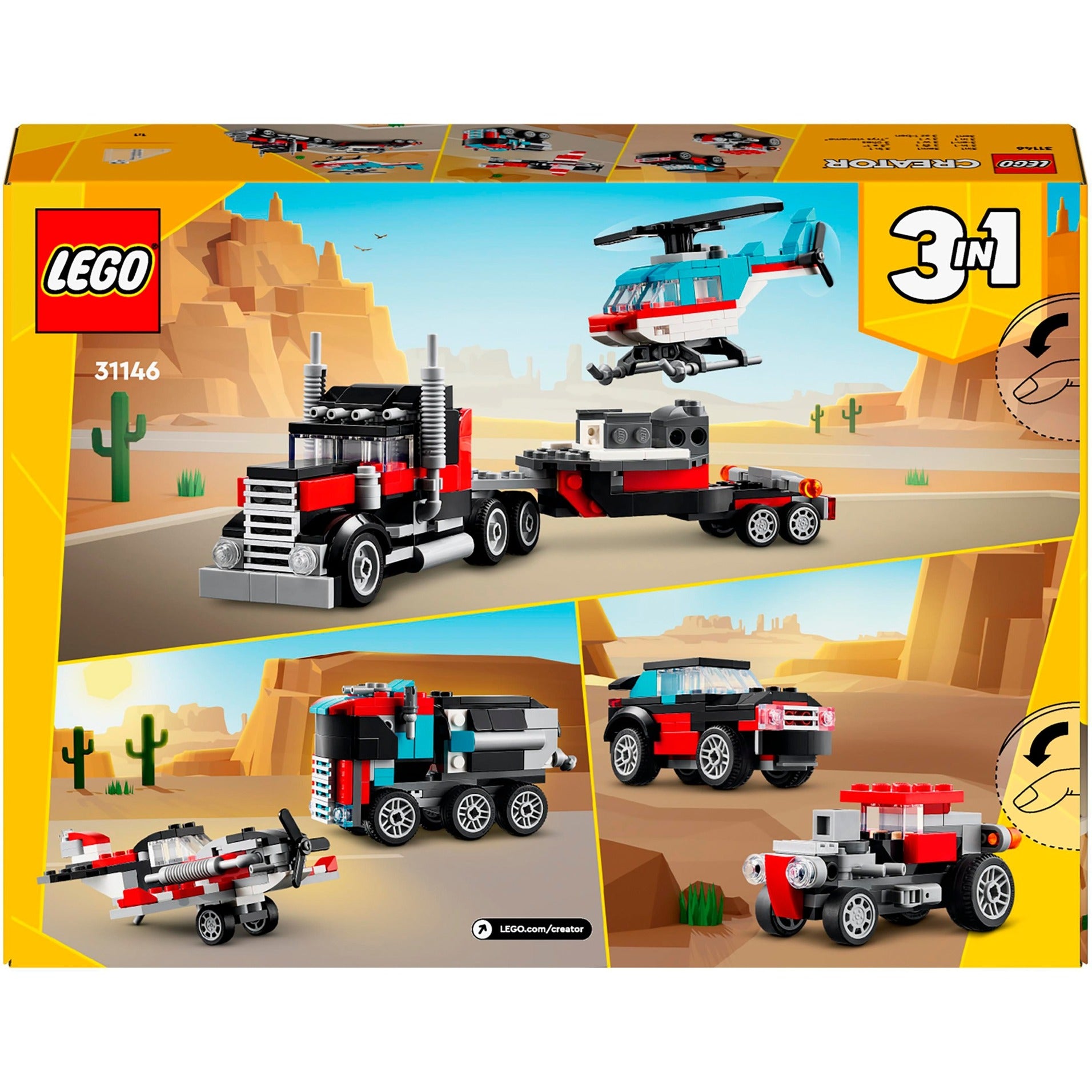 Créateur LEGO LEGO 31146 avec hélicoptère