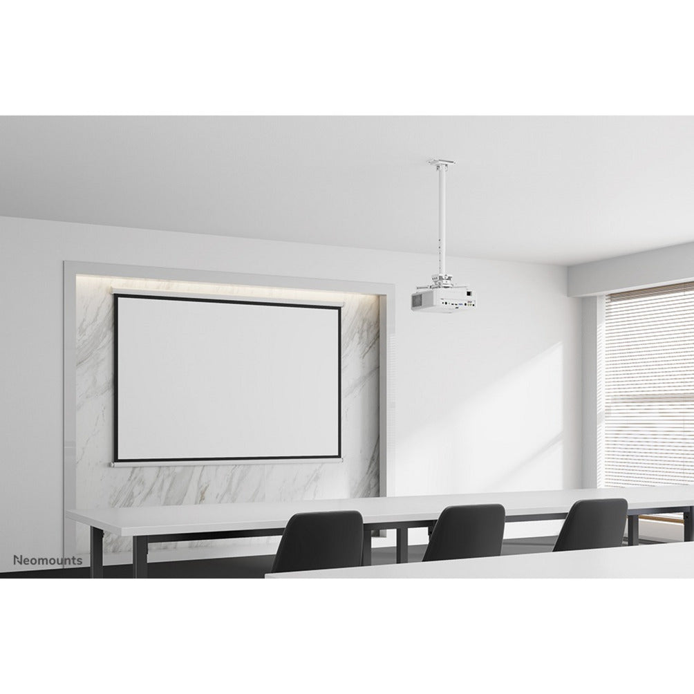 Neomounts cl25-550wh1 support de plafond pour projecteur support de plafond (blanc)