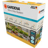 Ensemble de balcon d'élimination de micro-drip Gardena (15 plantes)