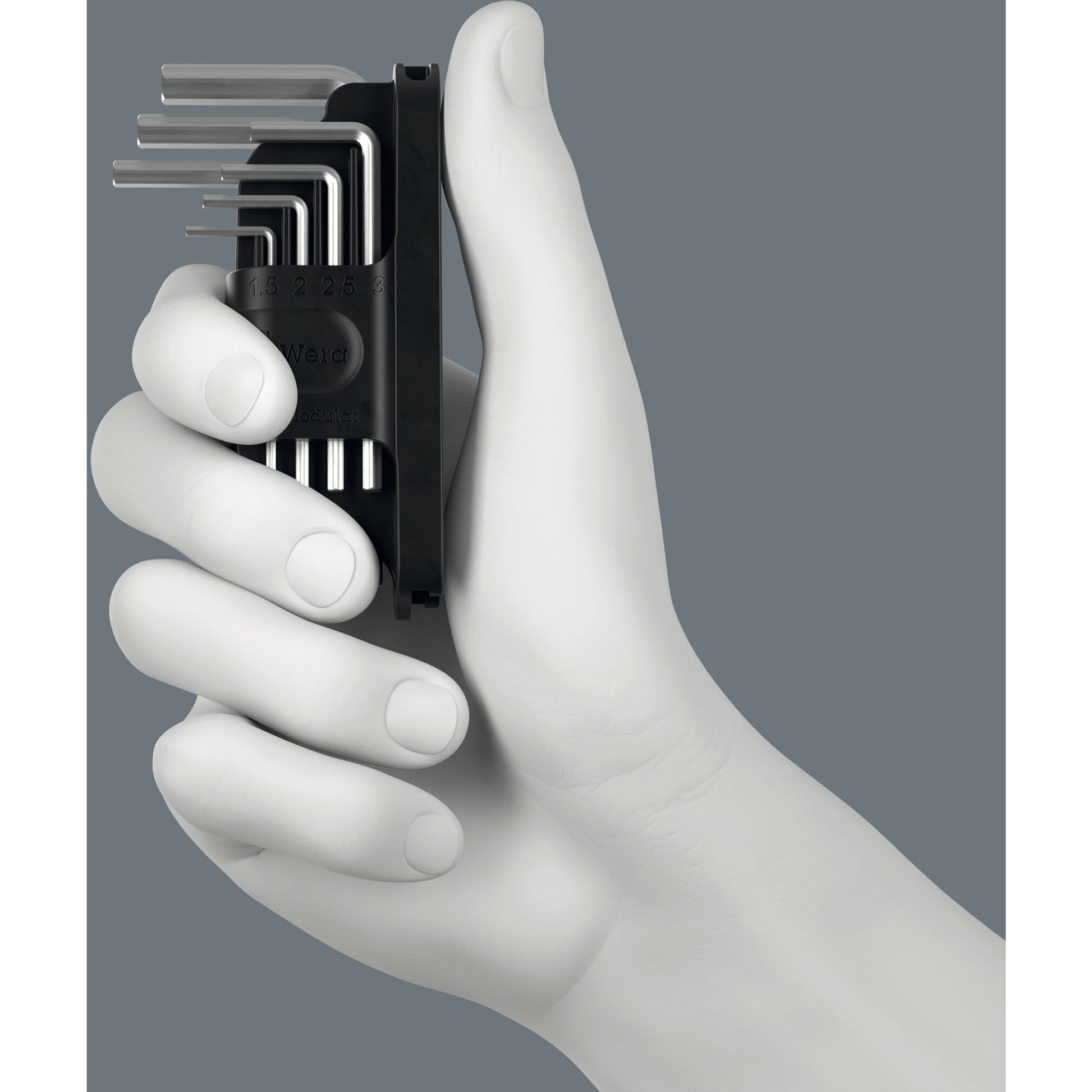 Clés en L modulaires Wera Tool-Check Hex-Plus 1, 7 pièces