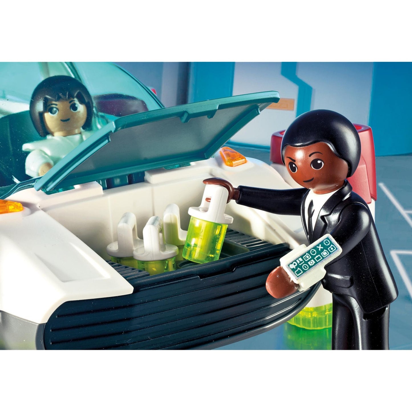 Playmobil super 4 fulgurix avec gène
