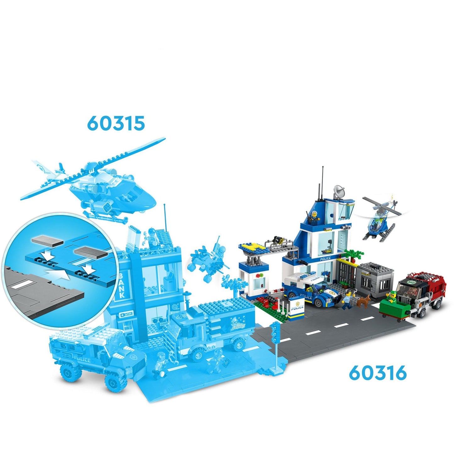 City de Lego Lego 60316 Sortie de police