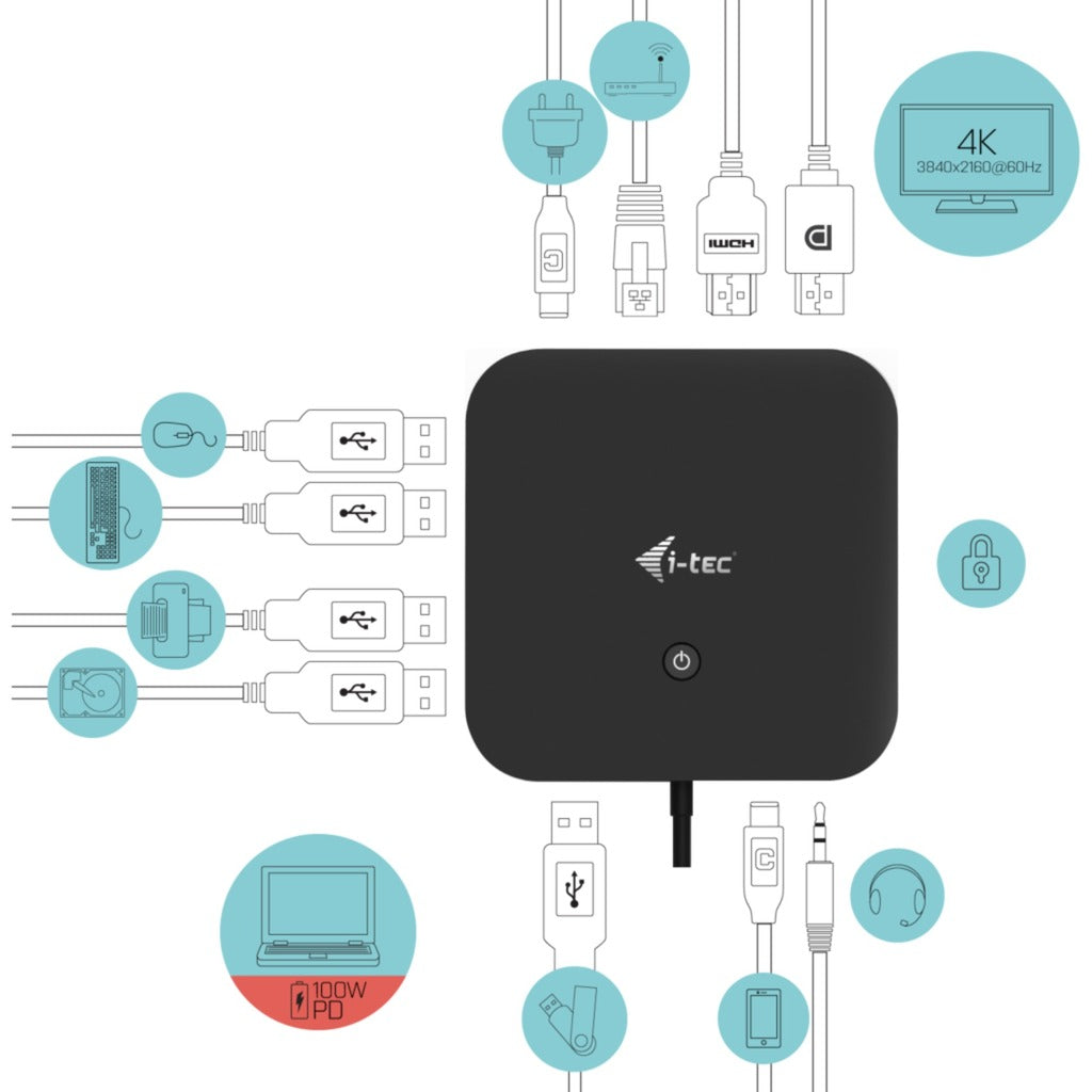 IT-TEC USB-C HDMI DP Station d'accueil avec livraison