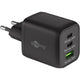 GOOBAY USB-C Snell Charger Nano (65 W) et câble textile USB-C