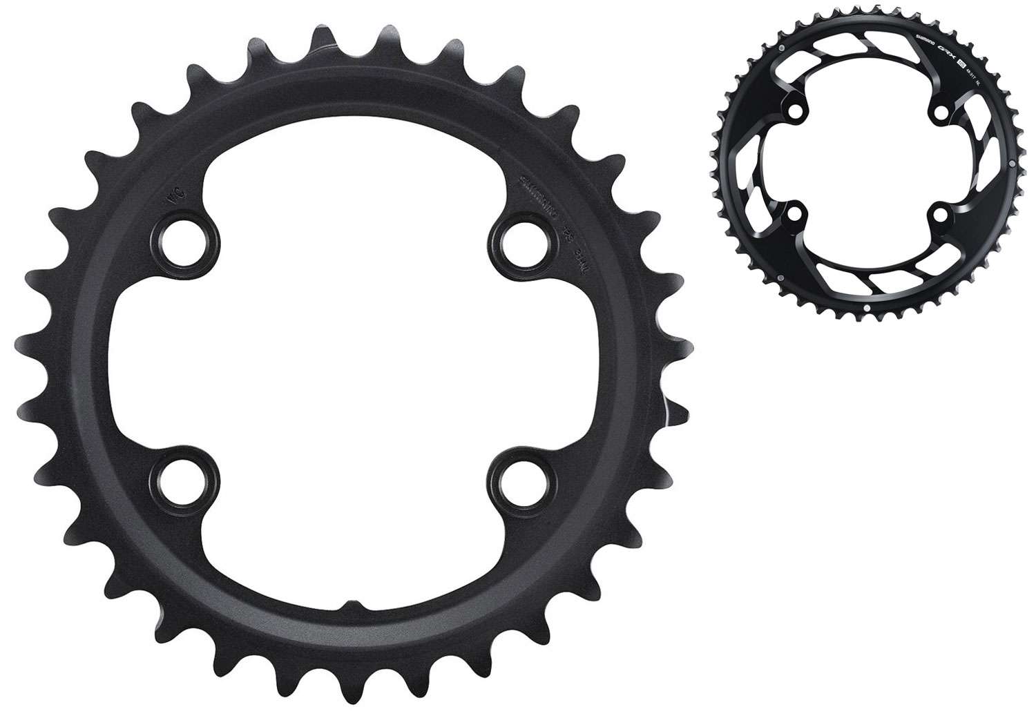 Plateau Shimano grx fc-rx820 2x12 vitesses