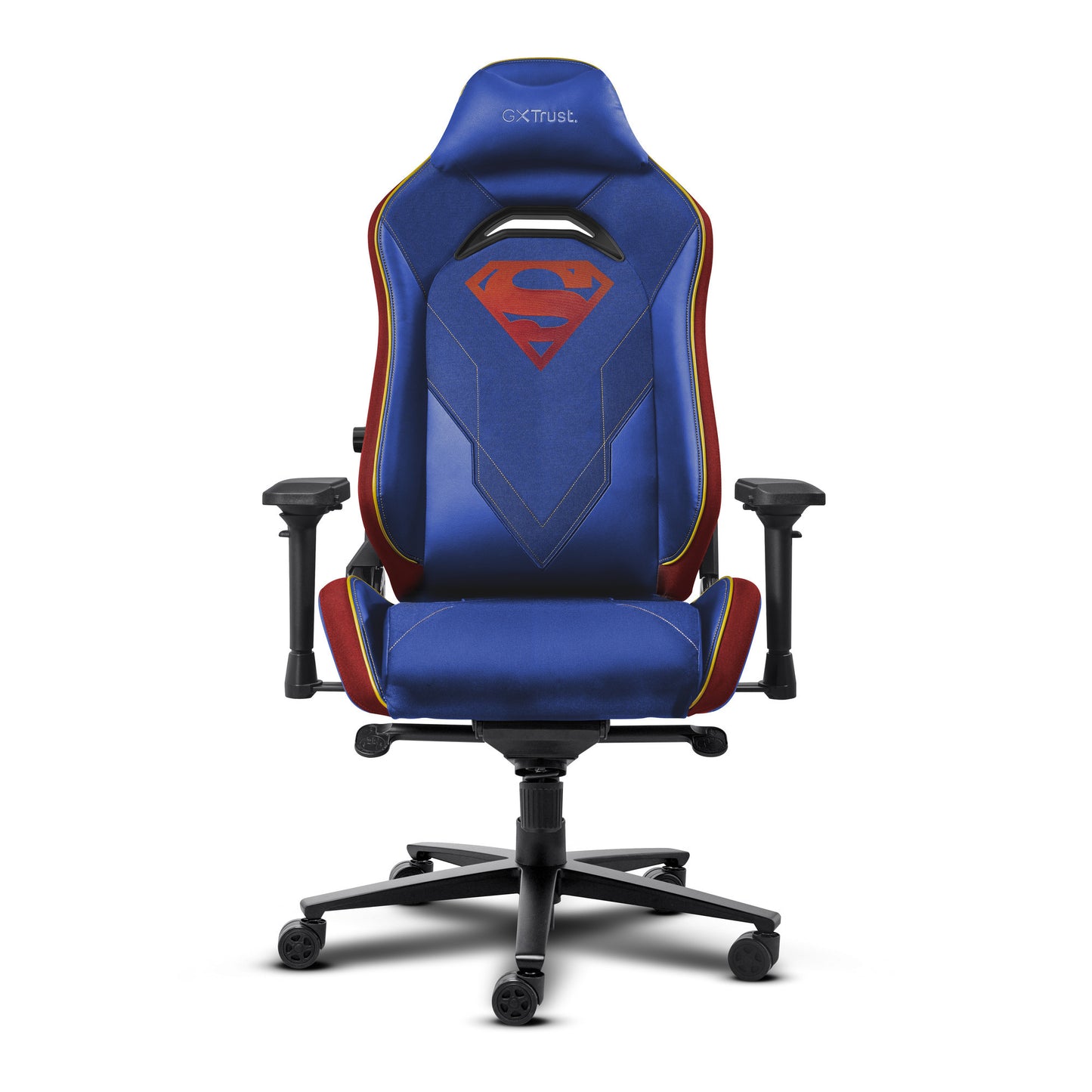 Trust GXT 721SM Ruya Pro Premium Chaise de jeu confortable (Bleu Rouge)