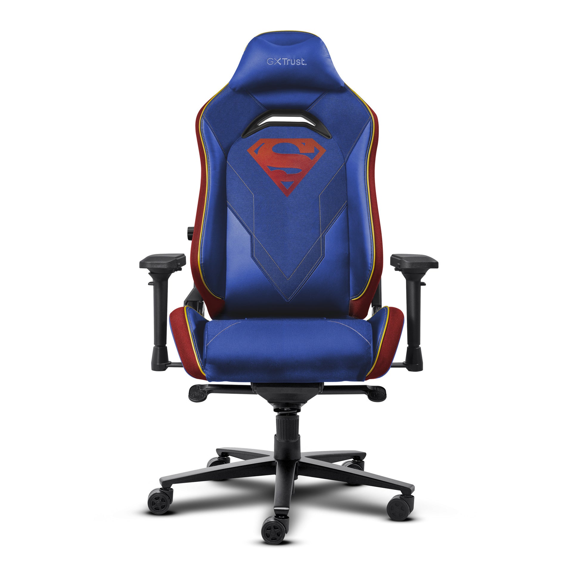 Trust GXT 721SM Ruya Pro Premium Chaise de jeu confortable (Bleu Rouge)
