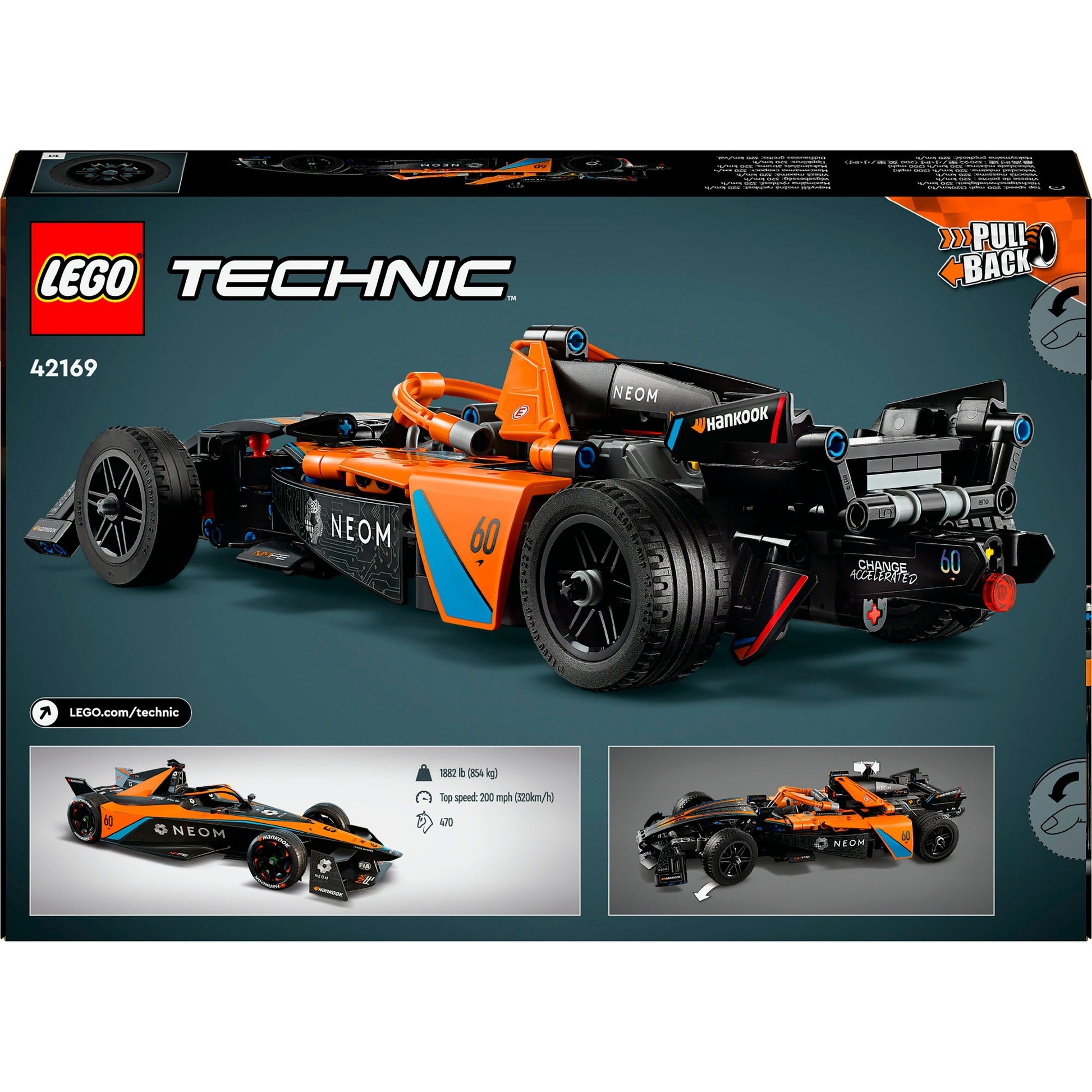 Lego Lego Technic 42169 Neom McLaren E Racing Car