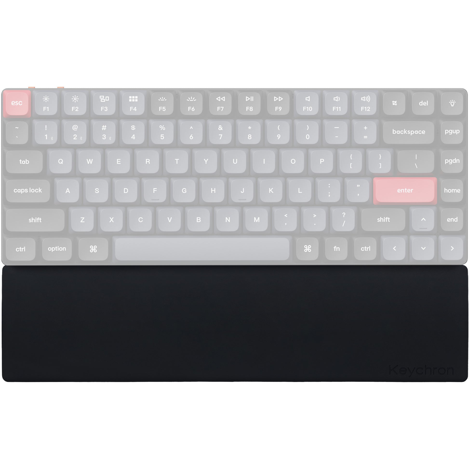 Repos de palmier en silicone keychron pour pro max k7