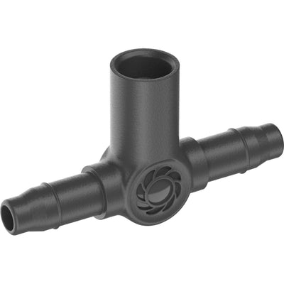 T-pice Gardena pour les pulvérisateurs Druppelaars finaux 4,6 mm (3 16