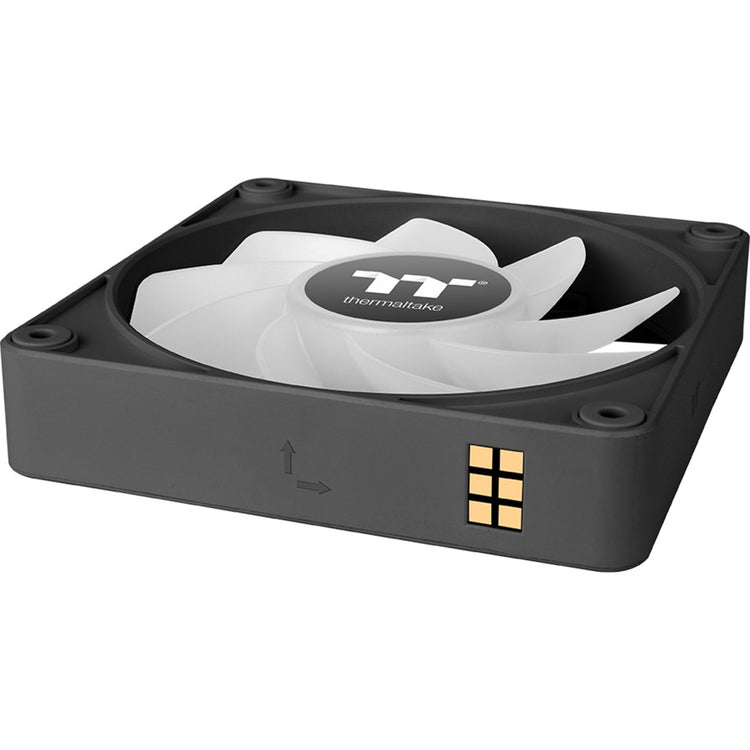 Thermaltake CT120 EX Reverse Arbb Sync PC Ventilateur de refroidissement (3-Fan Pack) Ventilateurs de boîtier (Noir, 3 pièces, 120 x 120 x 25 mm, PWM)