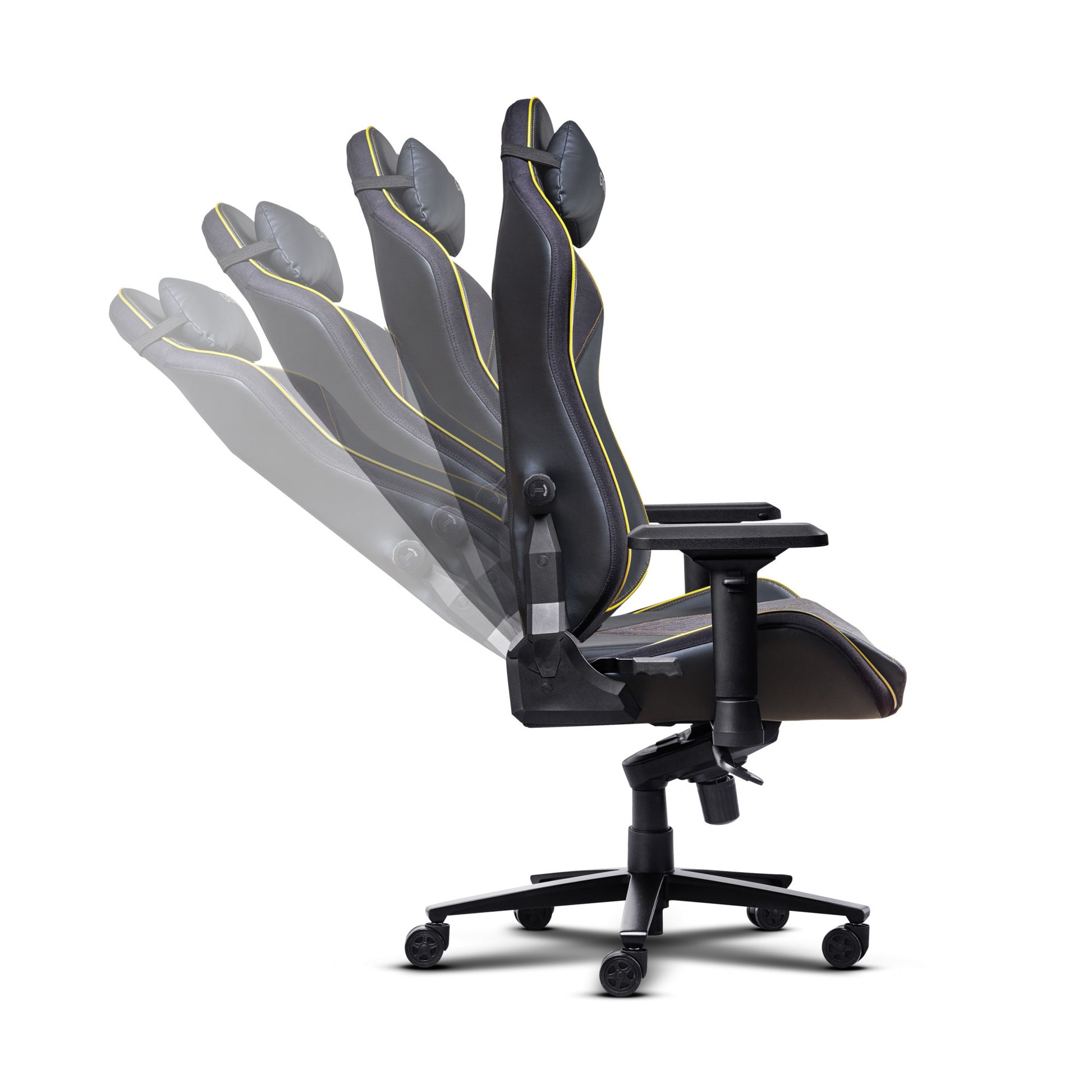 Trust GXT 721BM Ruya Pro Premium Chaise de jeu confortable (noir jaune)