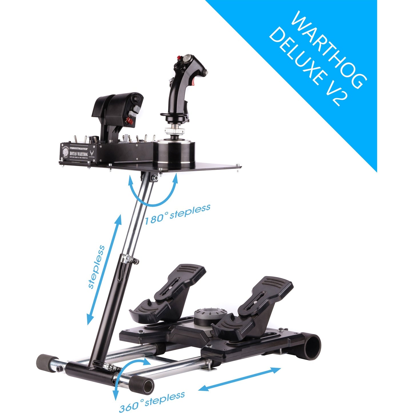 Wheel Stand Pro Deluxe v2 Thrustmaster Hotas Warth