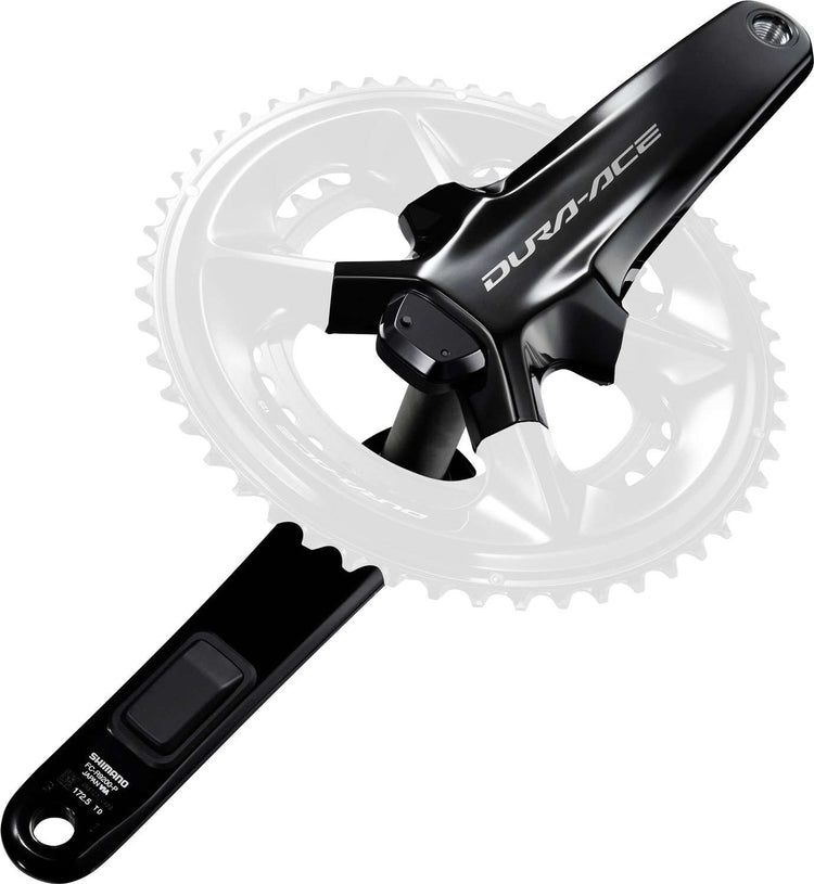 Manivelle de capteur de puissance Shimano Dura Ace FC-R9200-P 12 vitesses sans plateau