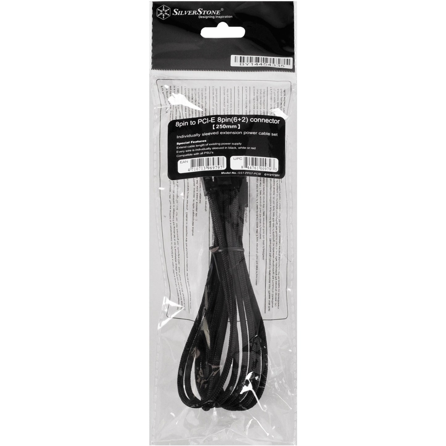 SilverStone Câble d'extension SST-PP07-PCIB